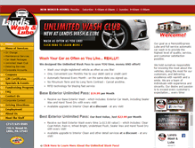 Tablet Screenshot of landiswashandlube.com